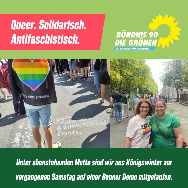 Queer. Solidarisch. Antifaschistisch